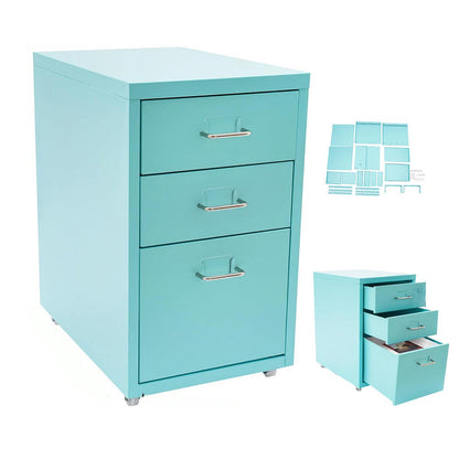 Metal Mobile File Cabinet