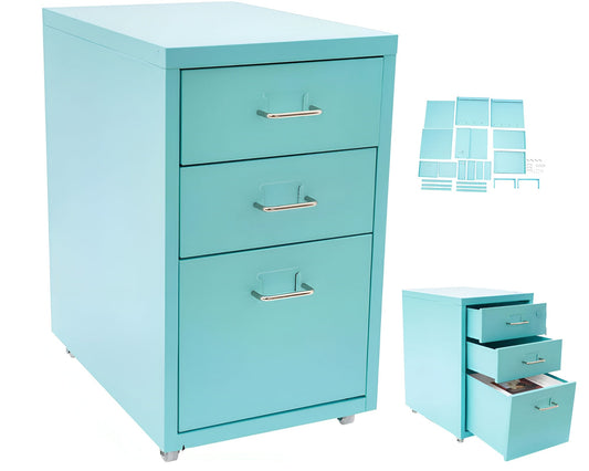 Metal Mobile File Cabinet