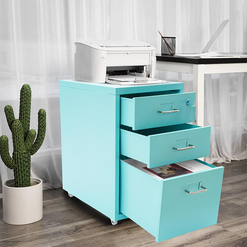 Metal Mobile File Cabinet