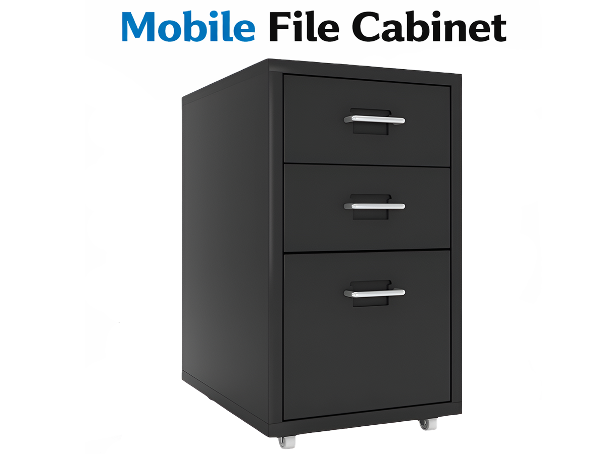 Metal Mobile File Cabinet
