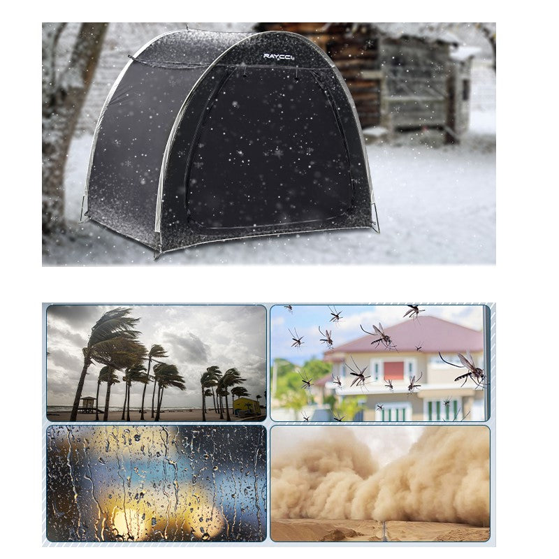 Bicycle Shelter Outdoor Bike Cave Garden Bike Storage Shed Travel Tent