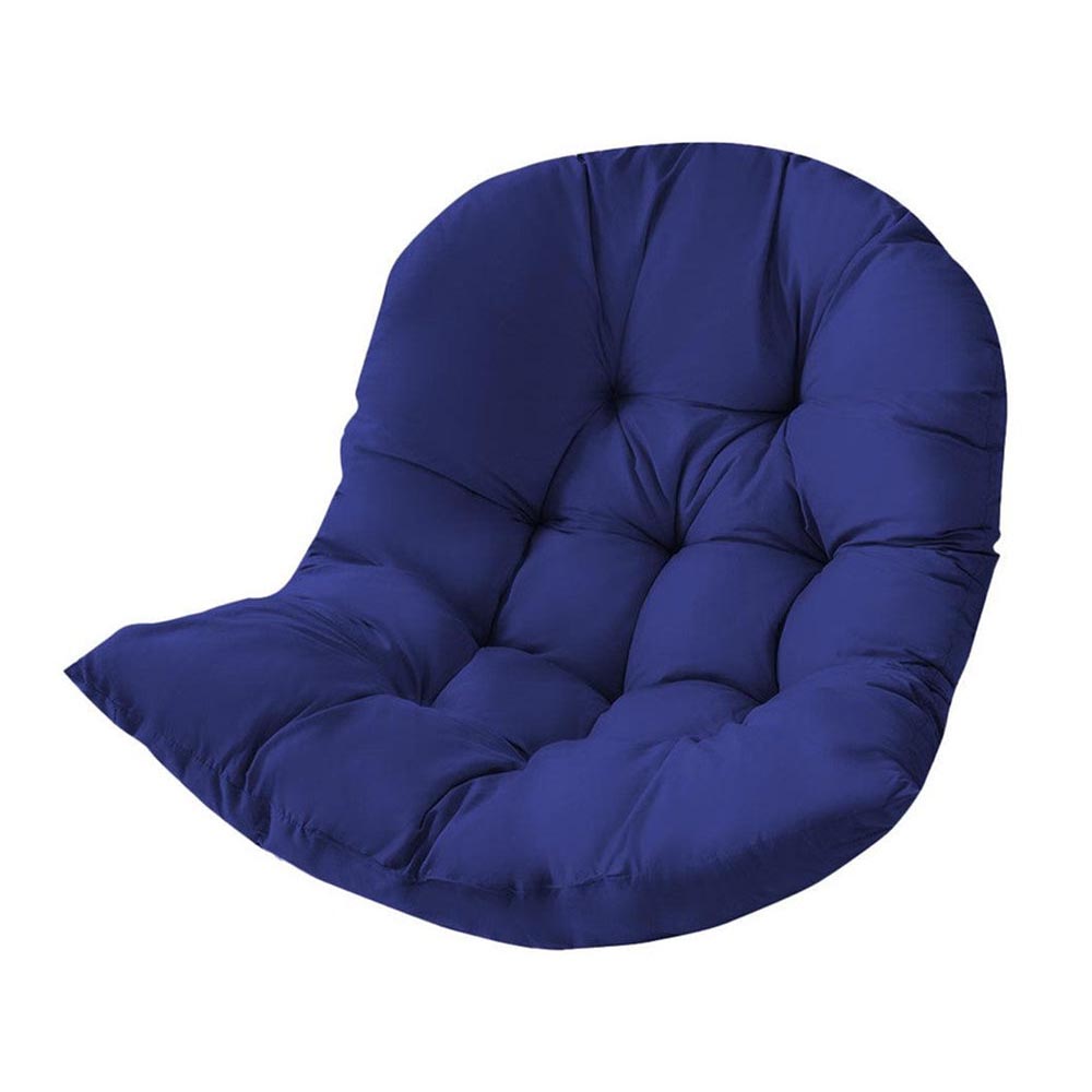 Blue hanging chair cushion