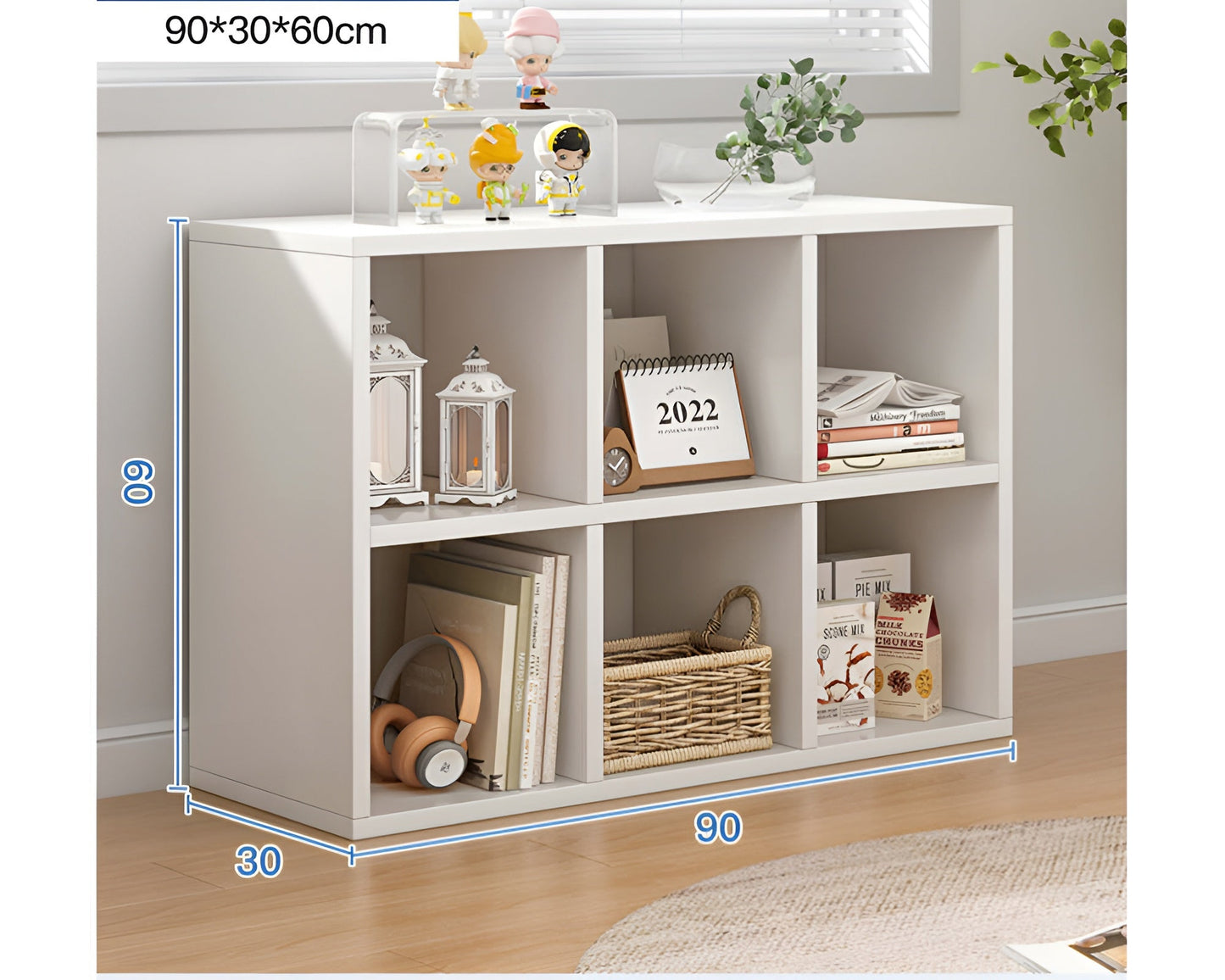 Elegant Bookcase Organizer for Home and Office