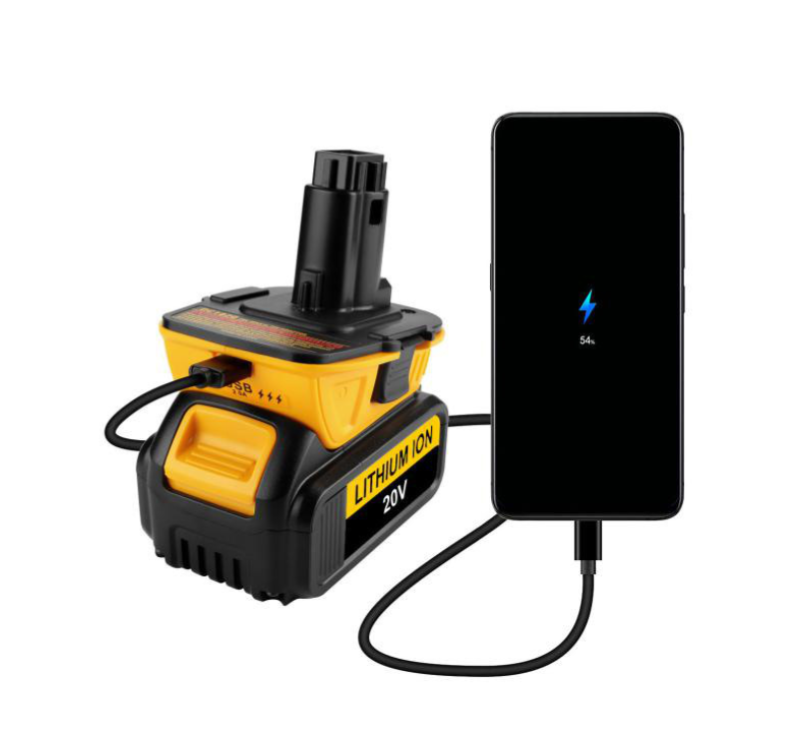 Adapter for lithium batteries