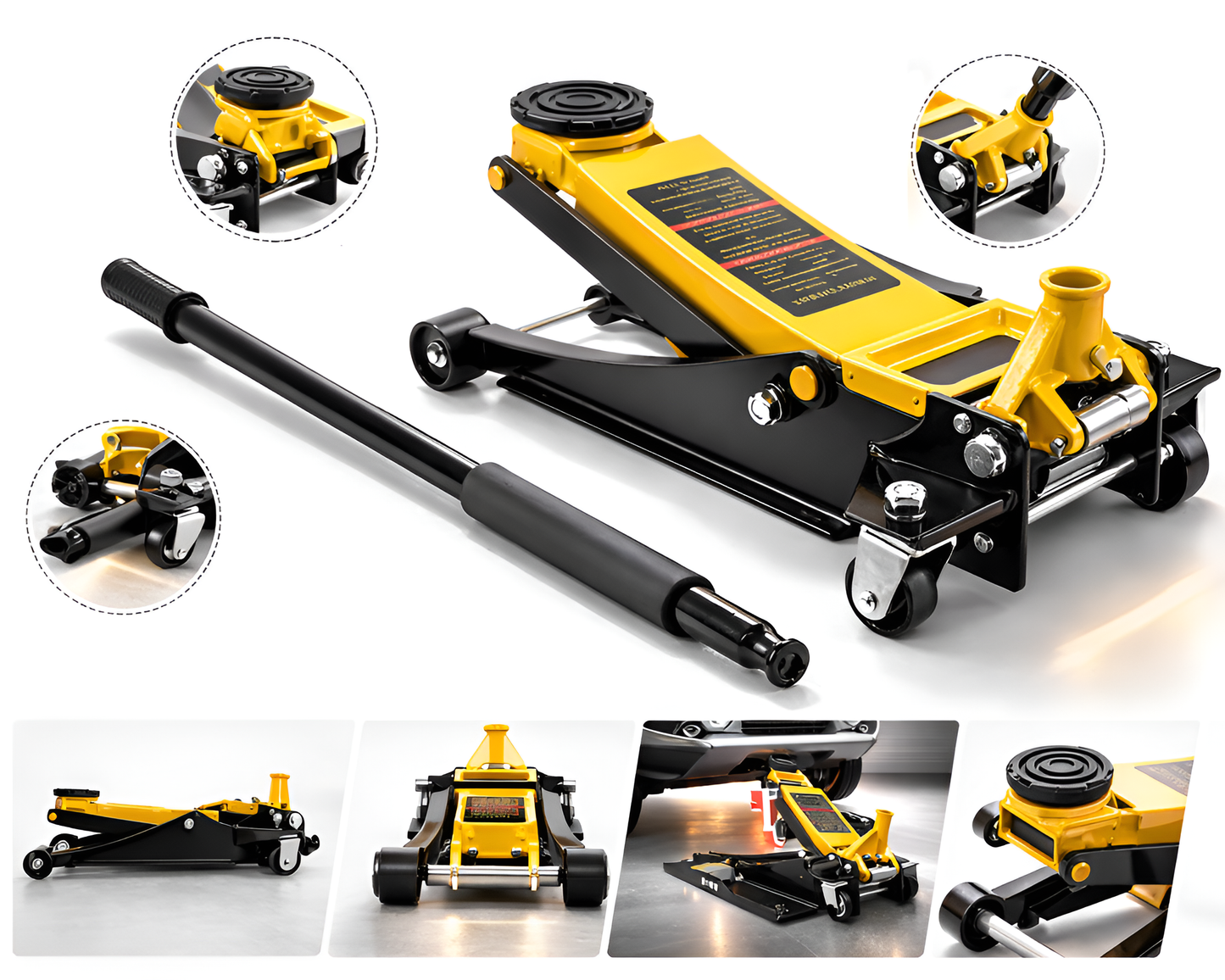 Trolley Floor Jack Profile Jack