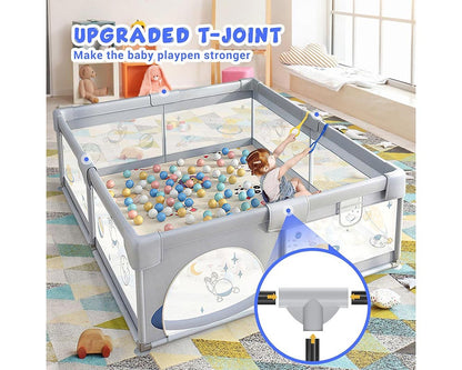 Playpen corner support