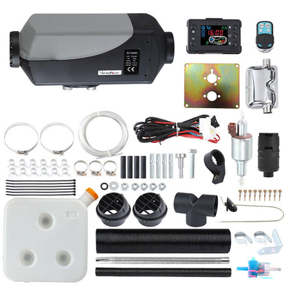 12V 2KW diesel air heater front view