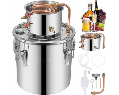 Distiller full kit components