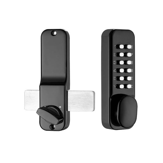 mechanical keyless door lock front