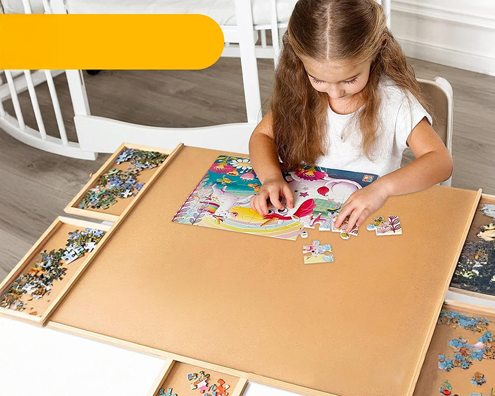 Puzzle Table Craft Board Game Table Jigsaw Game Table