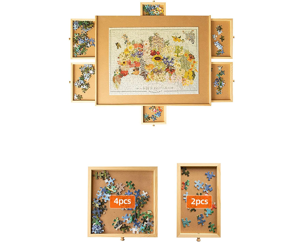 Puzzle Table Craft Board Game Table Jigsaw Game Table
