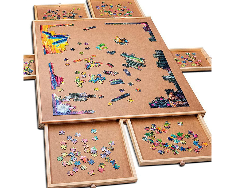 Puzzle Table Craft Board Game Table Jigsaw Game Table