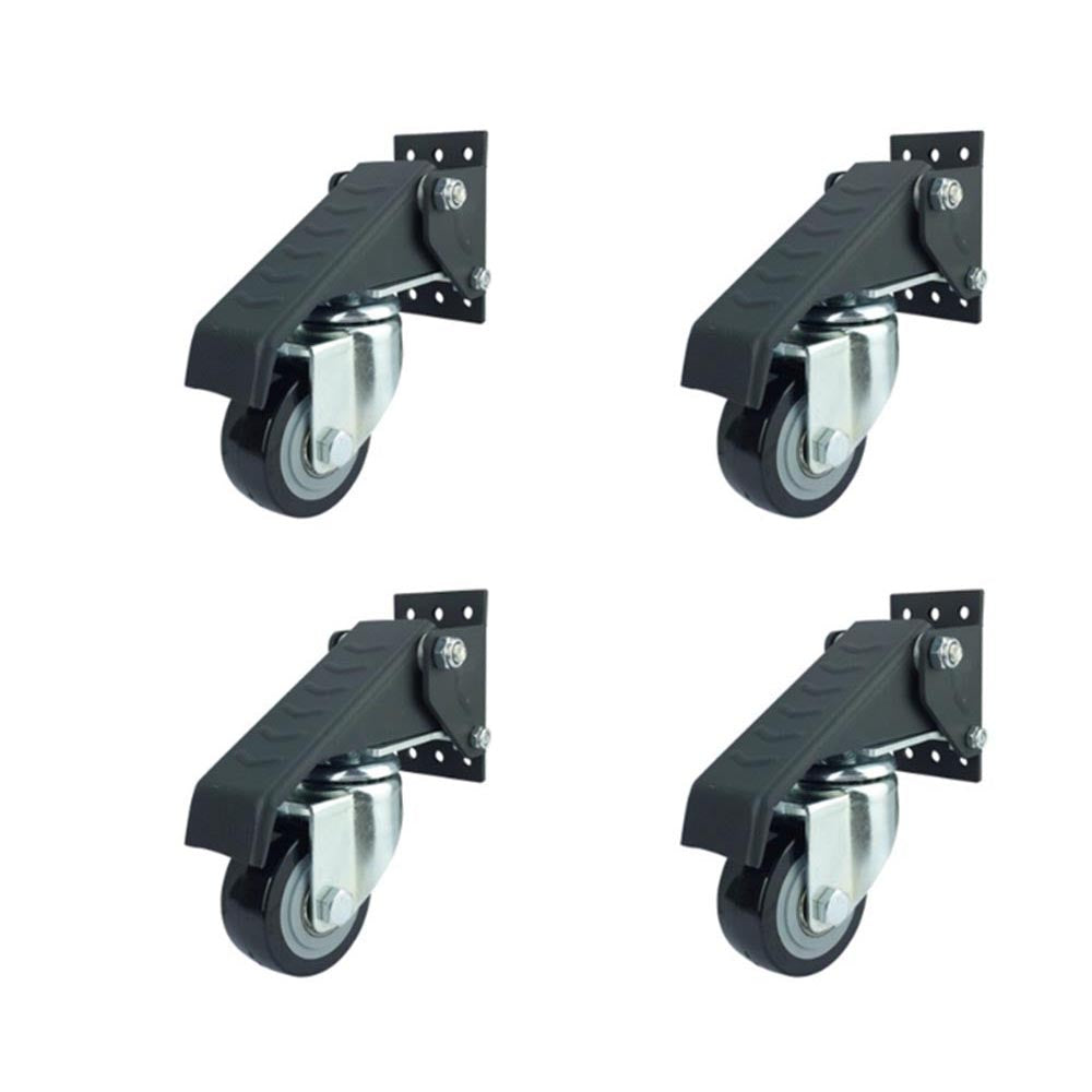Workbench caster wheel set