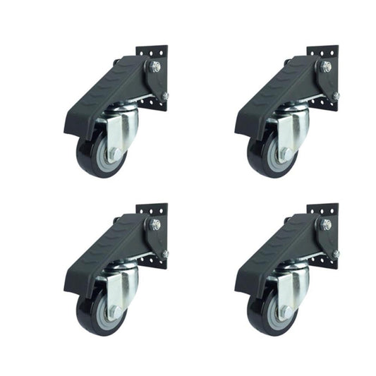 Workbench caster wheel set