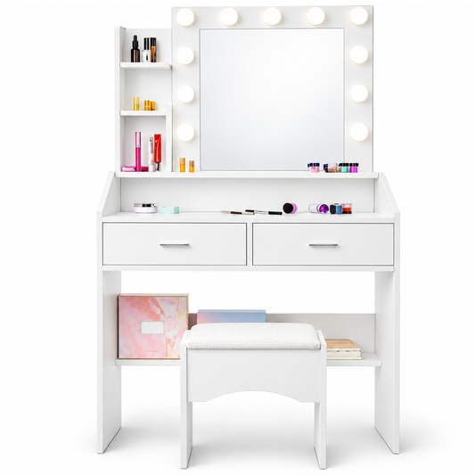 Dressing Table With Mirror