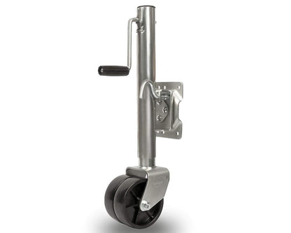 smooth rolling jockey wheel