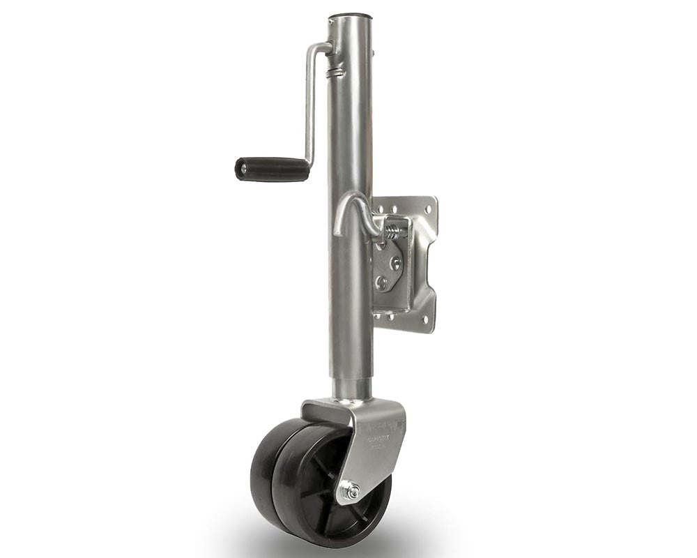 double wheel trailer jack