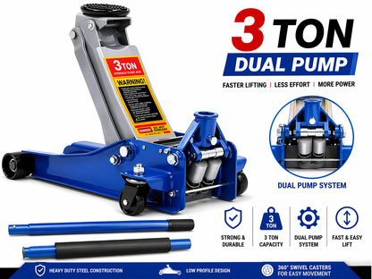 3T Hydraulic Car Jack