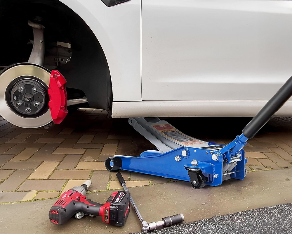 Fast lift hydraulic jack