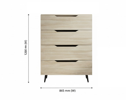 compact tallboy chest