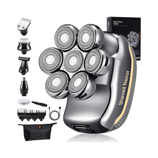 7D electric head shaver