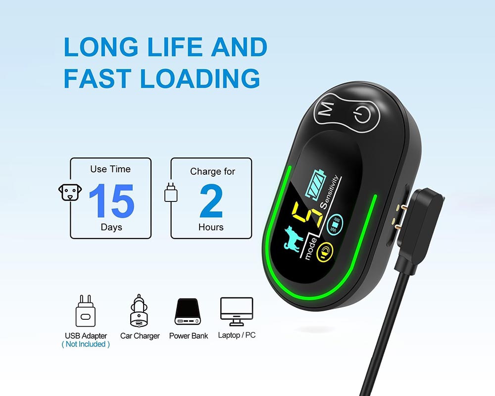 Smart No-Bark Dog Training Collar