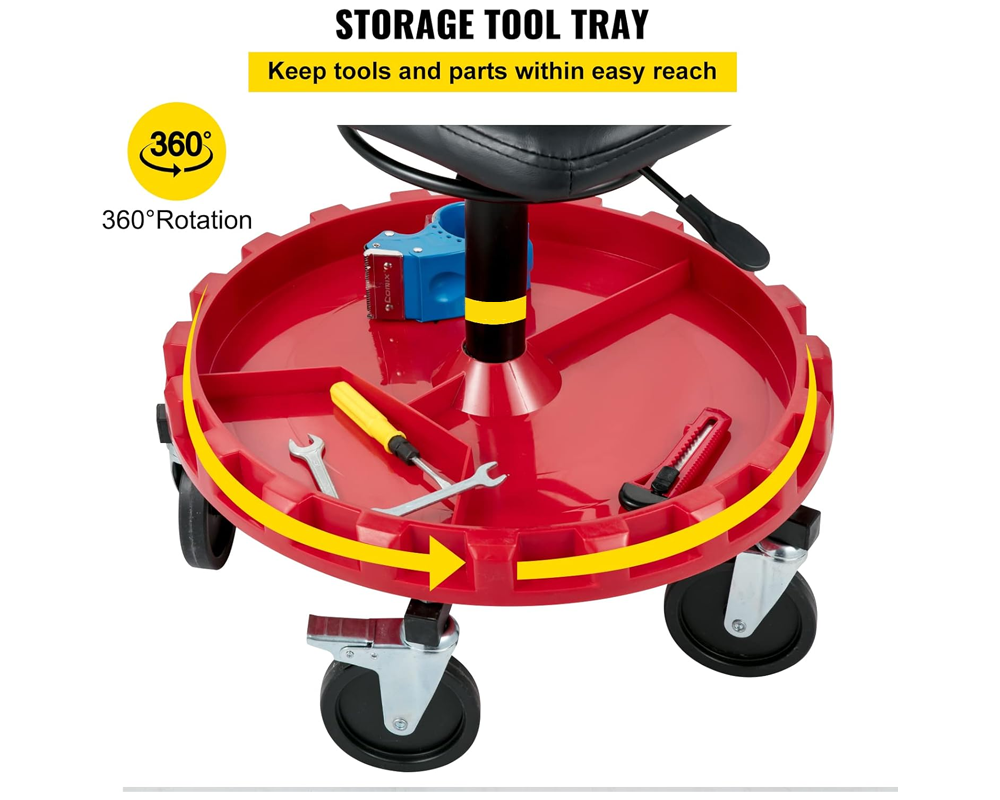 stool with casters