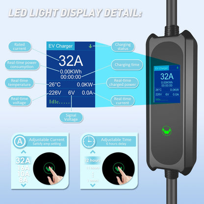Portable EV Charger Type2