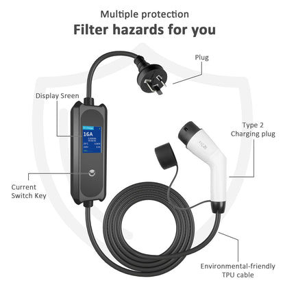 Portable EV Charger Type2