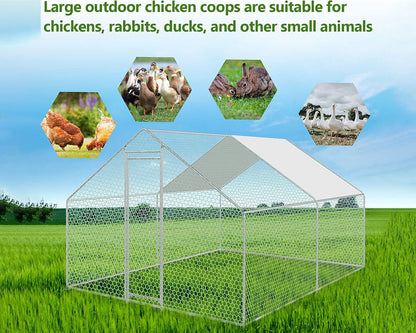 Outdoor Chicken Coop 4Mx3M