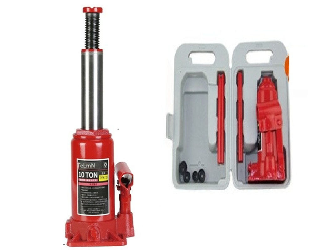 Hydraulic jack close up