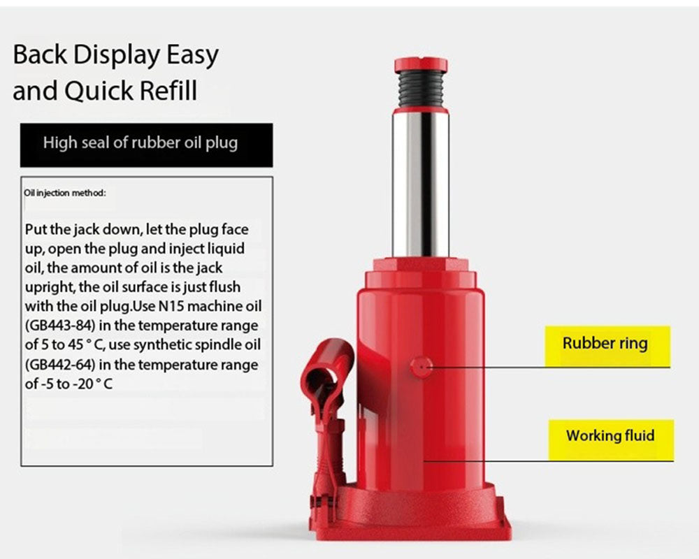 Bottle Jack Hydraulic 10T