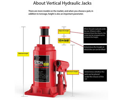 Adjustable height jack
