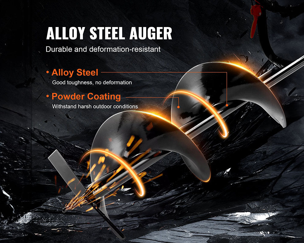 6 inch drill bit included