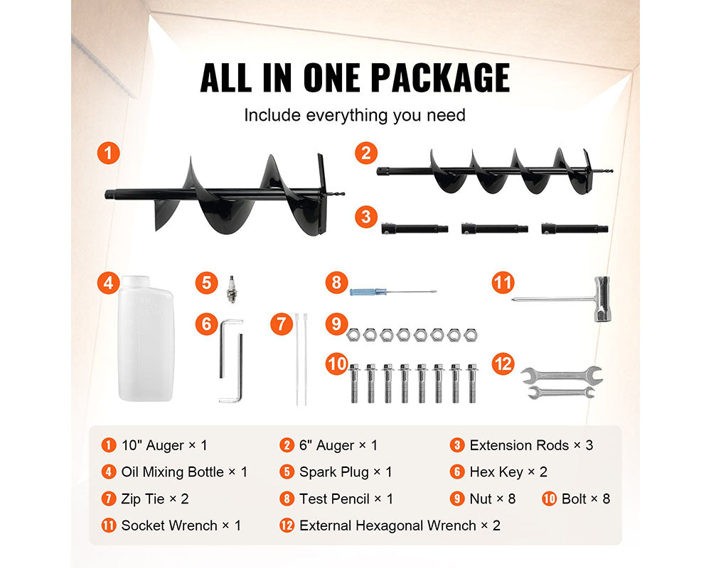 Ergonomic handle post digger