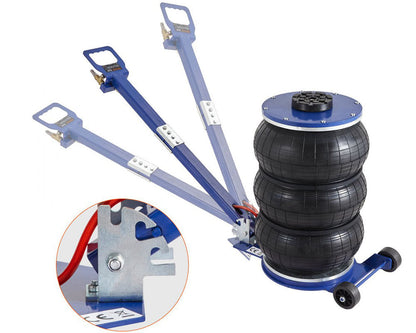 pneumatic air jack with rubber pad