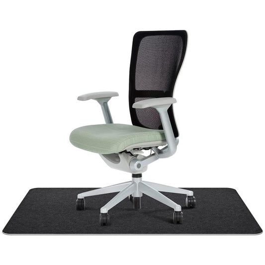 floor chair mat dark grey