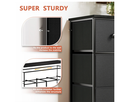 Tallboy with Drawers Chest of Drawers