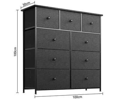 Chest of drawers in room