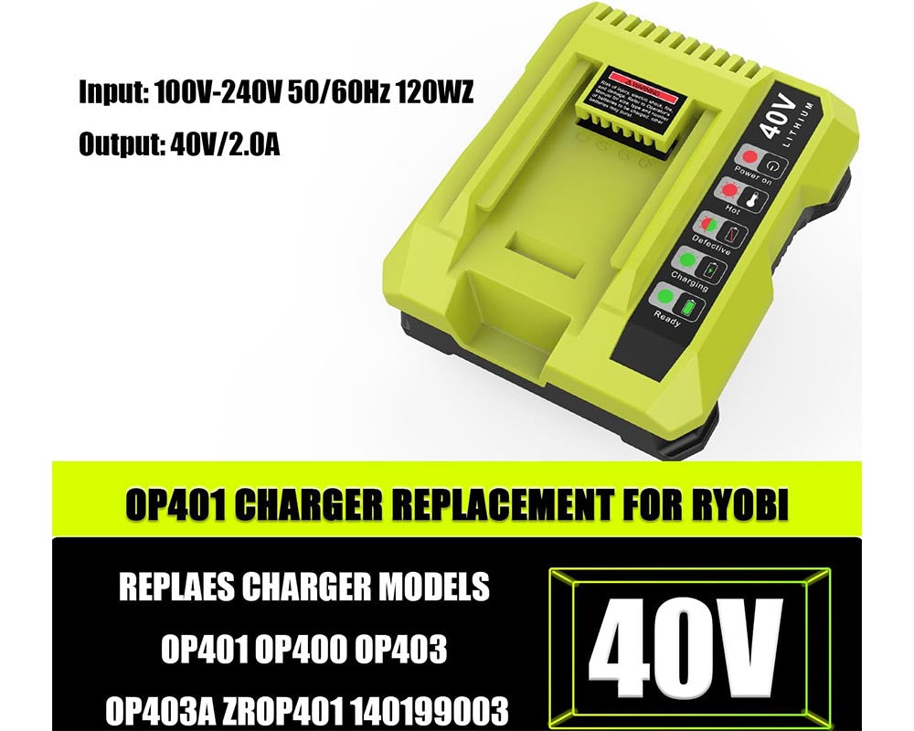 RYOBI Battery Charger Replacement