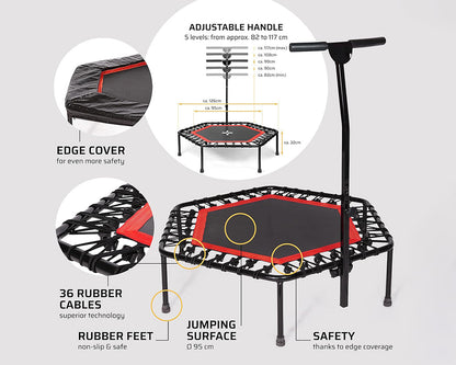 Rebounder Trampoline 51 Inch