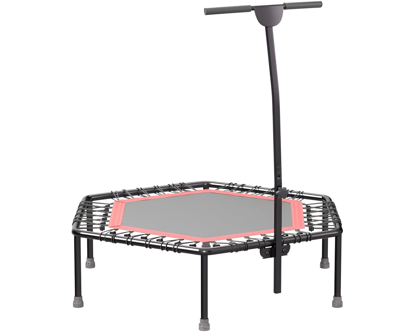 Fitness Trampoline with Adjustable Handle Bar