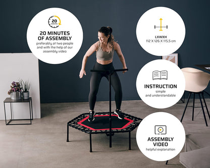 Rebounder Trampoline 51 Inch