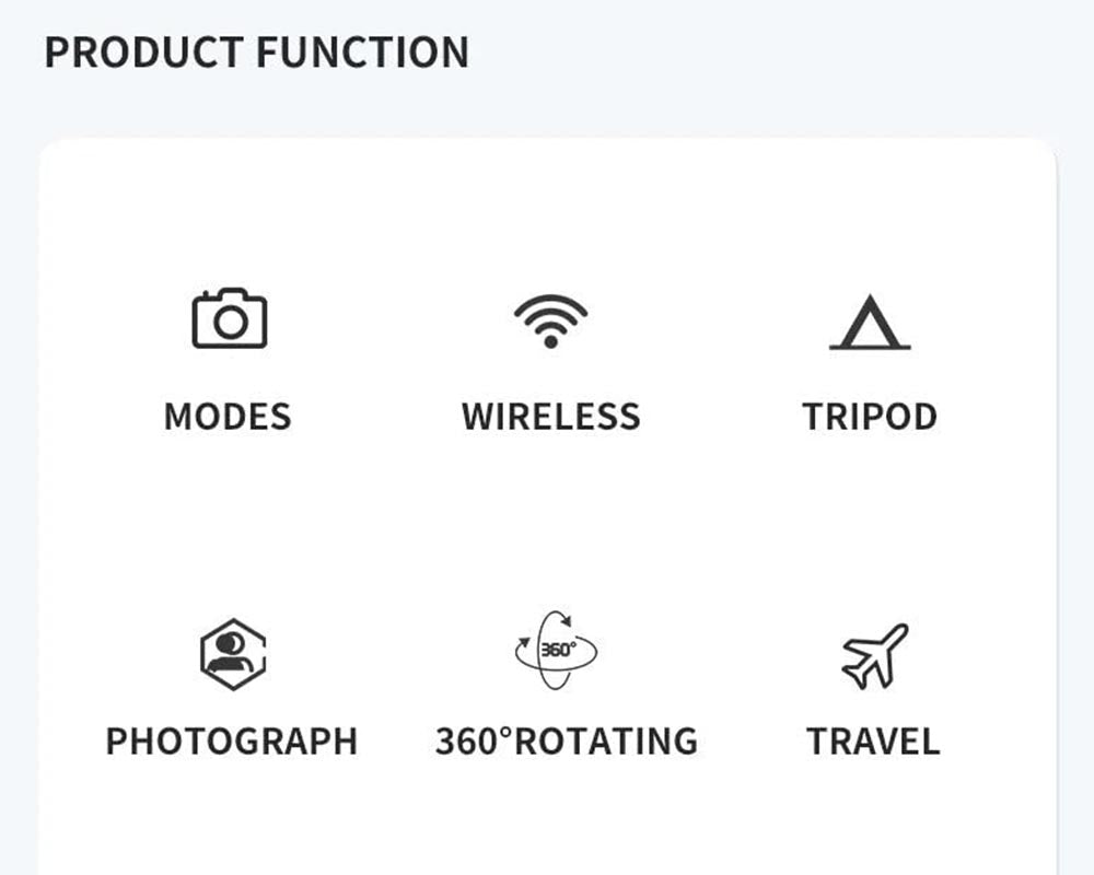 Phone Tripod Stand with remote
