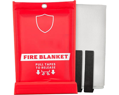 fire blanket ready for use
