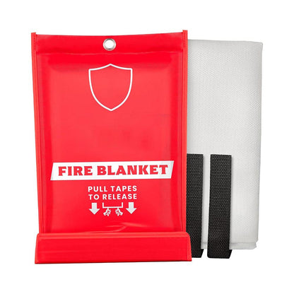 fire emergency safety blanket folded