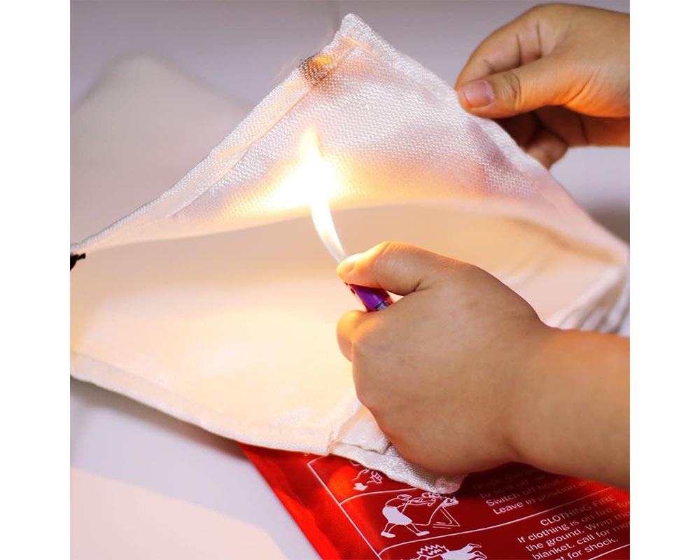 Fire Emergency Safety Blanket 1m x 1m