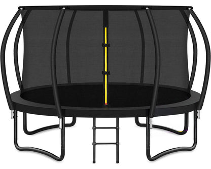 Family trampoline outdoor