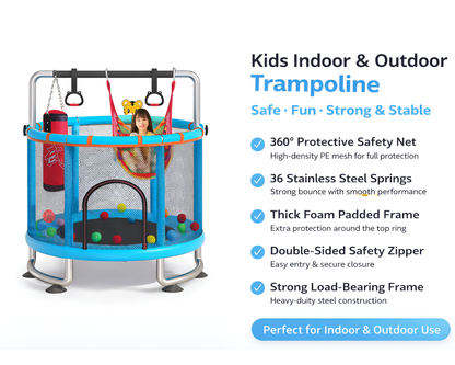 Mini Kids Trampoline 1.2M