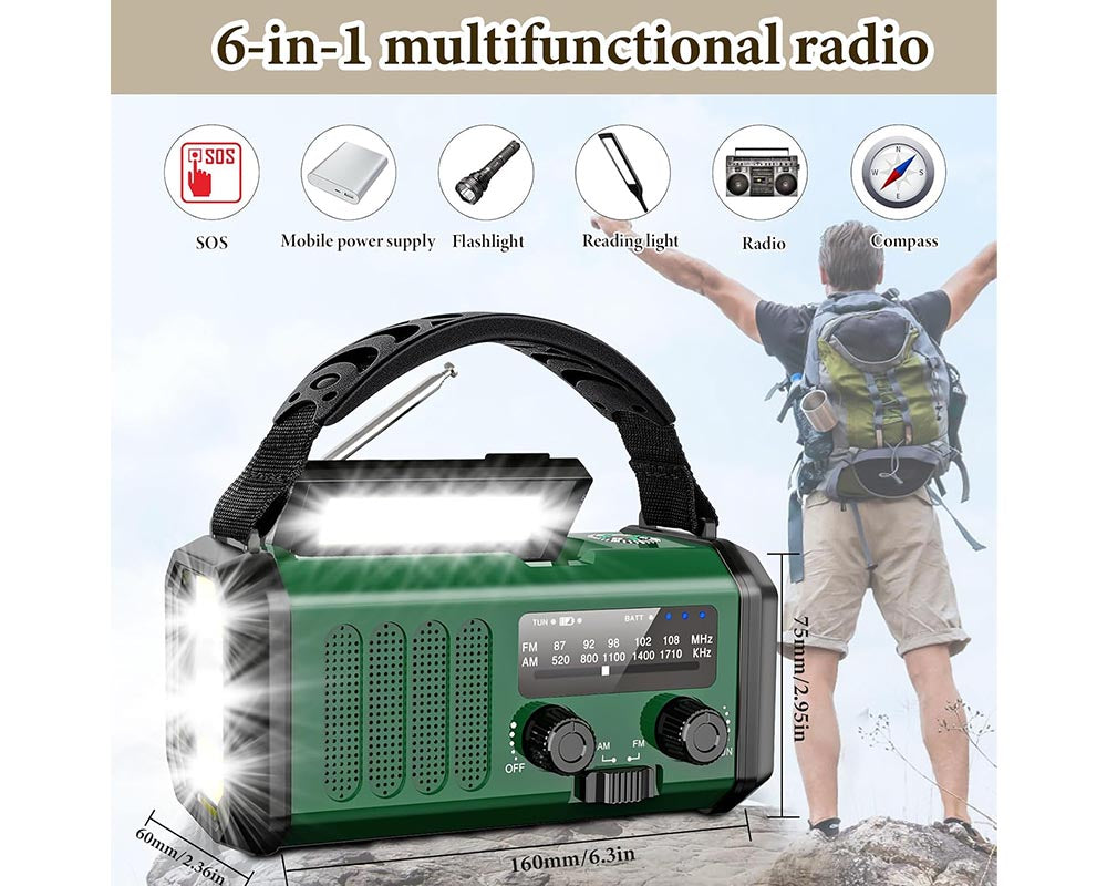 Camping Equipment Emergency Radio